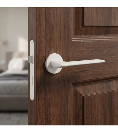 Poignée de porte blanche Line GIULIA poignée design