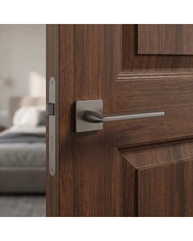 Poignée de Porte Anthracite pour une déco raffinée - Modèle SALVIA