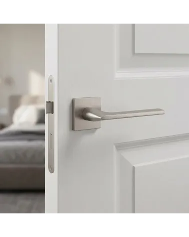 Poignée de Porte Carrée au design ergonomique - Modèle SALVIA