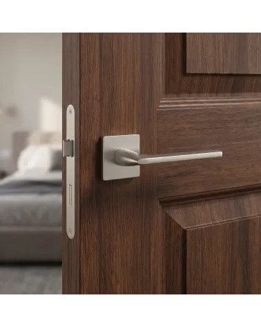 Poignée de Porte Carrée au design ergonomique - Modèle SALVIA