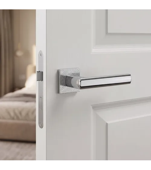 Poignée de porte chrome brillant TUPAI 4161-T1 poignée design