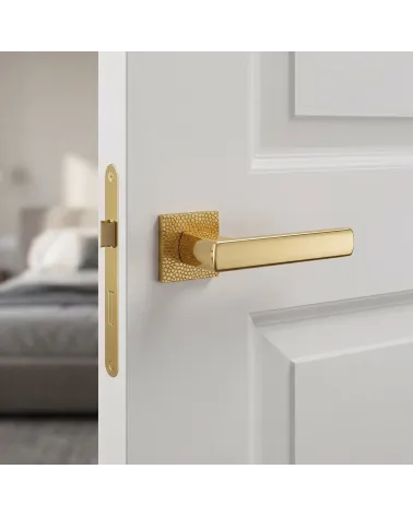 Poignée de porte en laiton TUPAI 4161-T1 élégante et moderne - MillaPoignées