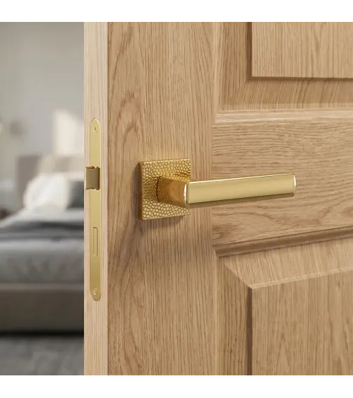Poignée de porte texturée 4161-T1 avec des stries -  poignée design