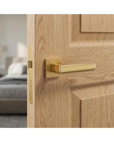Poignée de porte en laiton TUPAI 4161-T1 élégante et moderne - MillaPoignées