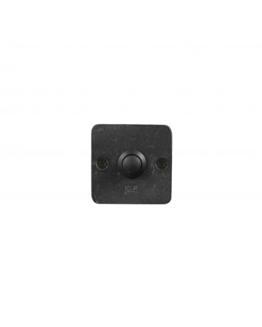 Sonnette carrée Dauby Pure en bronze - bouton de sonnette 50RBS -  poignée design