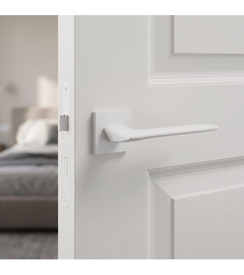 Poignée de porte blanche line GIULIA poignée design