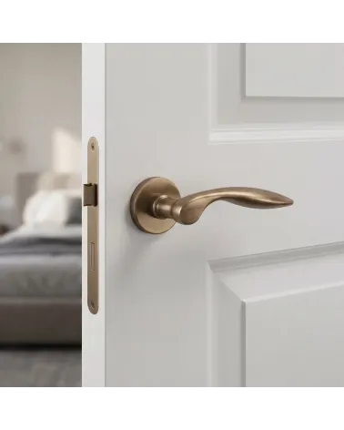 Poignée de Porte Patine Antique Chaleureux - Modèle TUPAI 1938