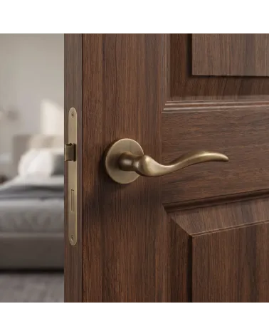Poignée de Porte Patine Antique à l'éclat doux et terrien - Modèle TUPAI 1948