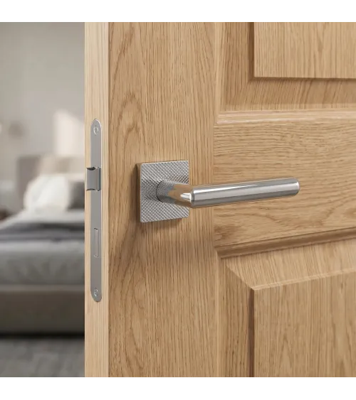 Poignées de porte chrome poli TUPAI 4002-T2