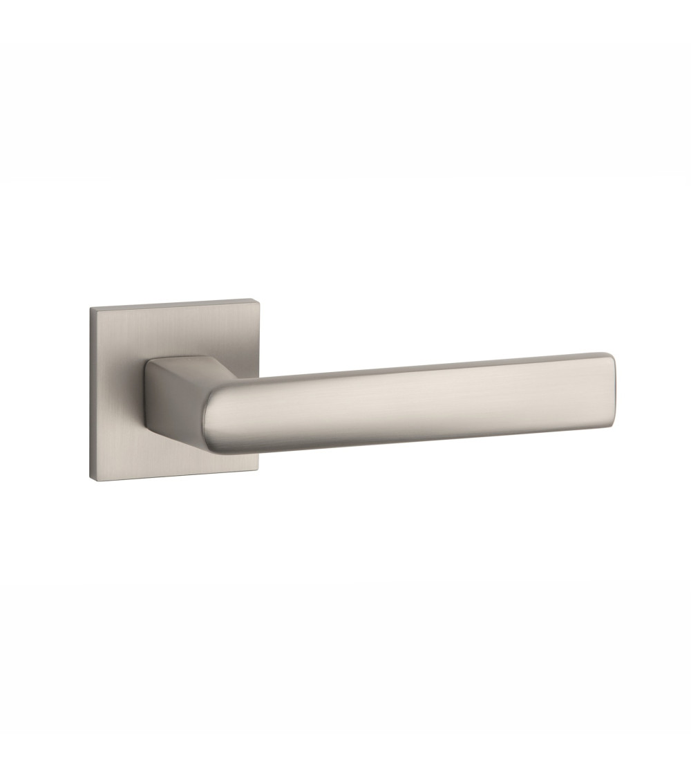 Poignée de porte nickel brossé ADANA poignée design
