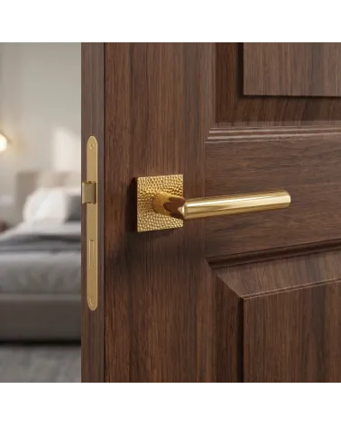 Poignée de Porte Or Raffinée et Scintillante - Modèle 4002-T1