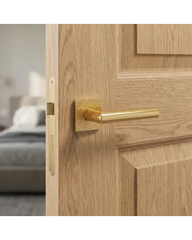 Poignée de Porte Or Raffinée et Scintillante - Modèle 4002-T1