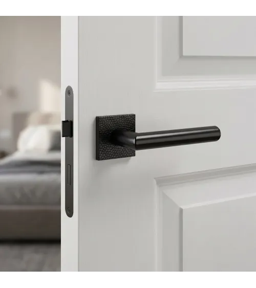 Poignées de porte noir TUPAI 4002-T1