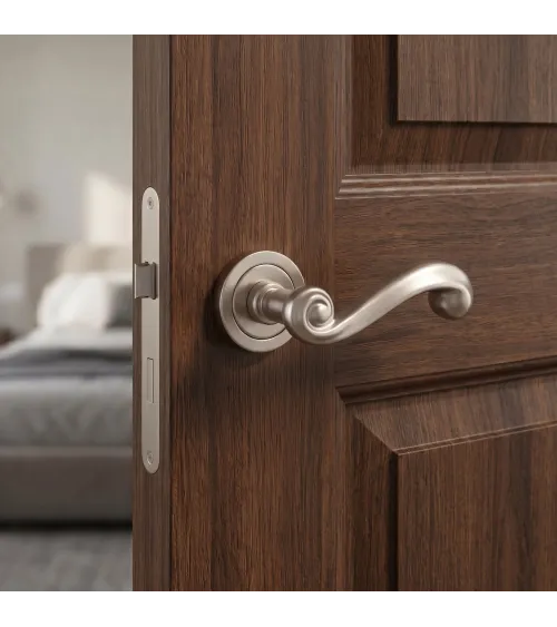 Poignée de porte Nickel brossé TUPAI 738 poignée design