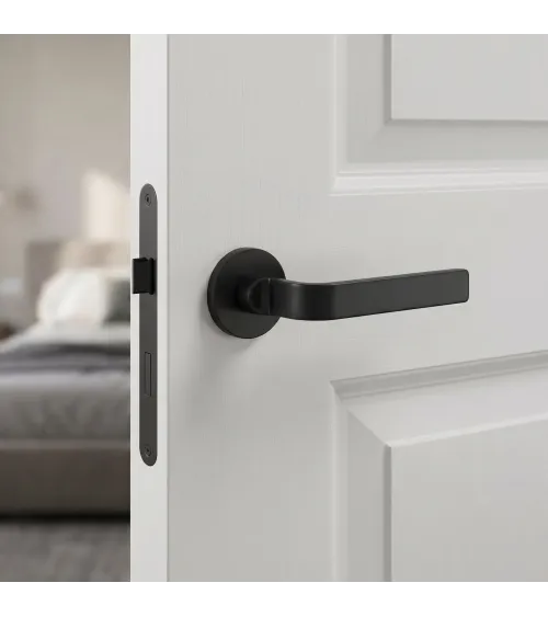 Poignée de porte noire Ento Zai poignée design