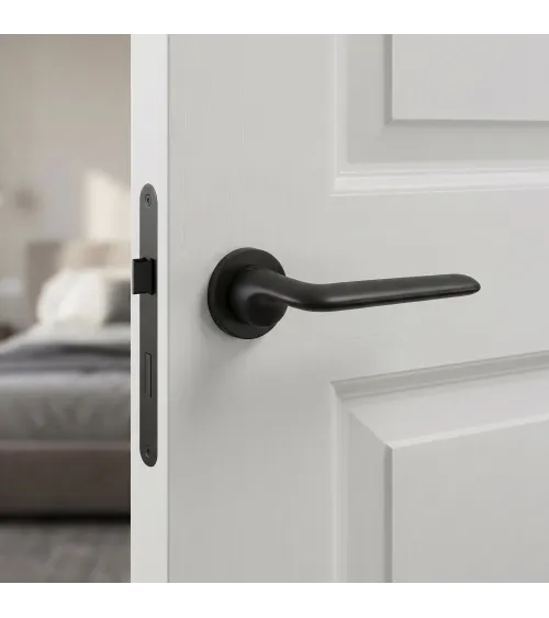 Poignée de porte noire Ento Elan poignée design