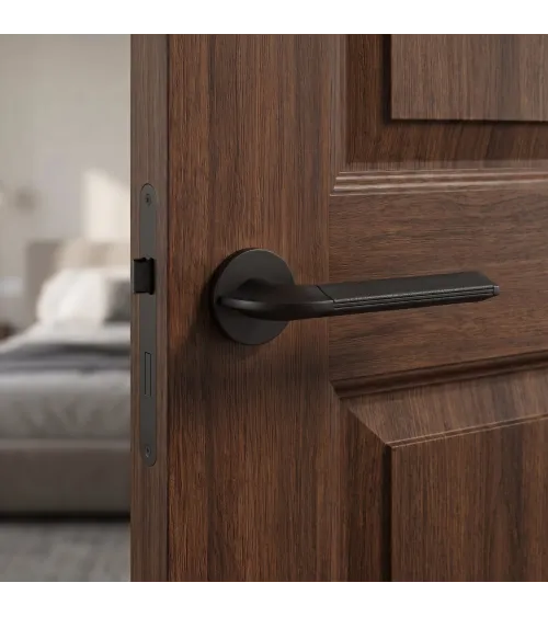 Poignée de porte en cuir DETAZIA poignée design