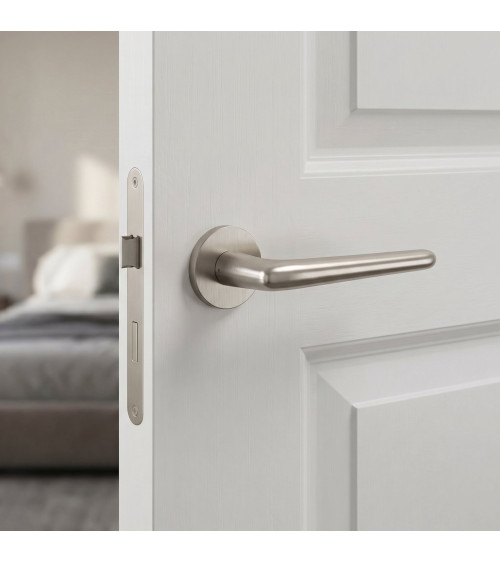 Poignée de porte nickel LAVANDA poignée design