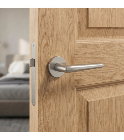 Poignée de porte nickel LAVANDA poignée design