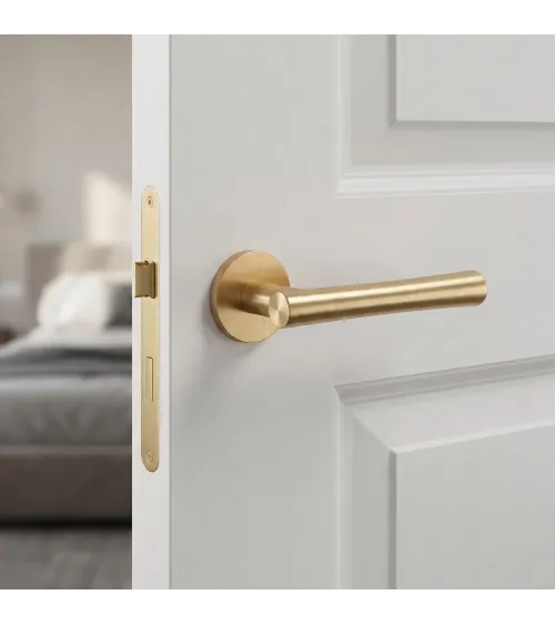Poignée de porte or mat PAPAVERA poignée design