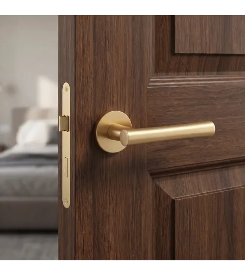 Poignée de porte or mat PAPAVERA poignée design