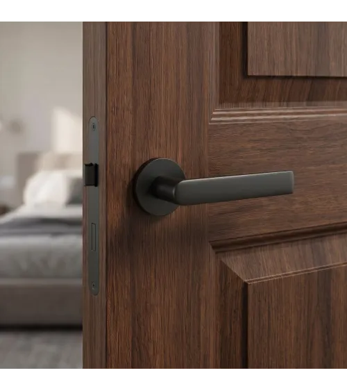 Poignée de porte noire REWA poignée design