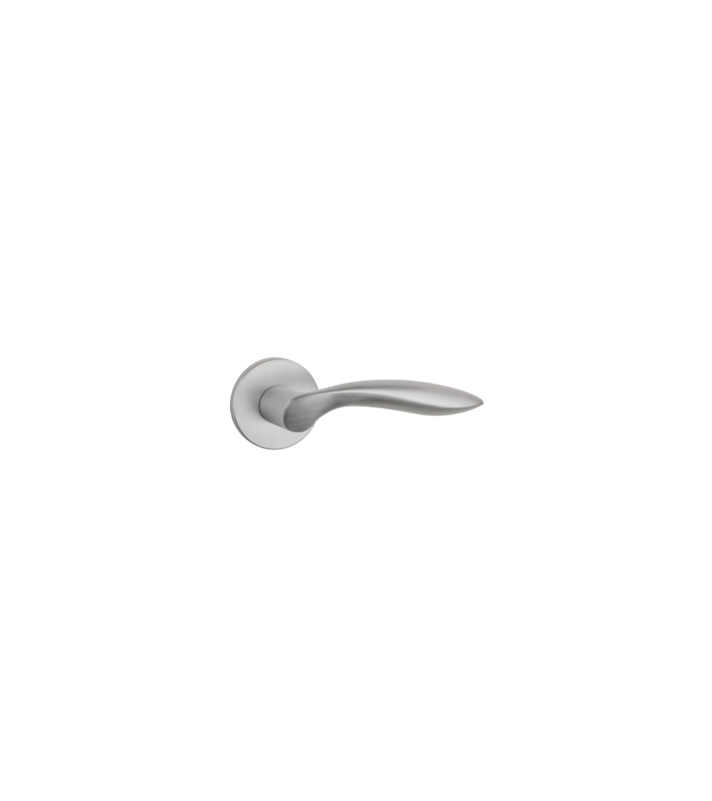 Poignée de porte STILE PULIA en aluminium chrome satiné