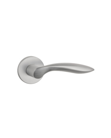 Poignée de porte STILE PULIA en aluminium chrome satiné