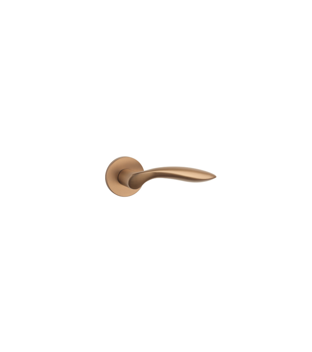 Poignée de porte STILE PULIA en aluminium marron clair