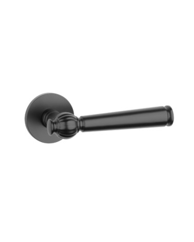 Poignée de porte STILE TUKA en aluminium noir