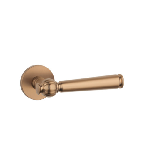 Poignée de porte STILE TUKA en aluminium marron clair