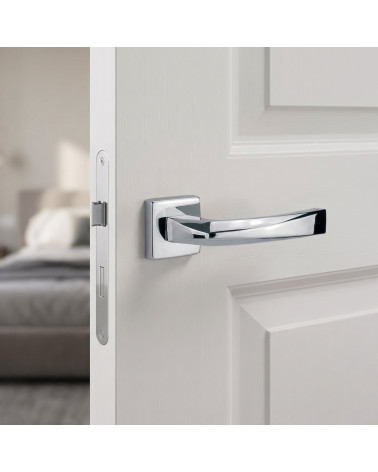 Poignée de Porte en Zamak Raffinée et Solide - Modèle PHENIX