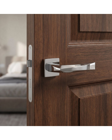 Poignée de Porte en Zamak Raffinée et Solide - Modèle PHENIX