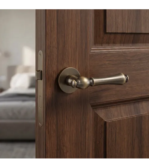 Poignée de porte couleur bronze FADO poignée design