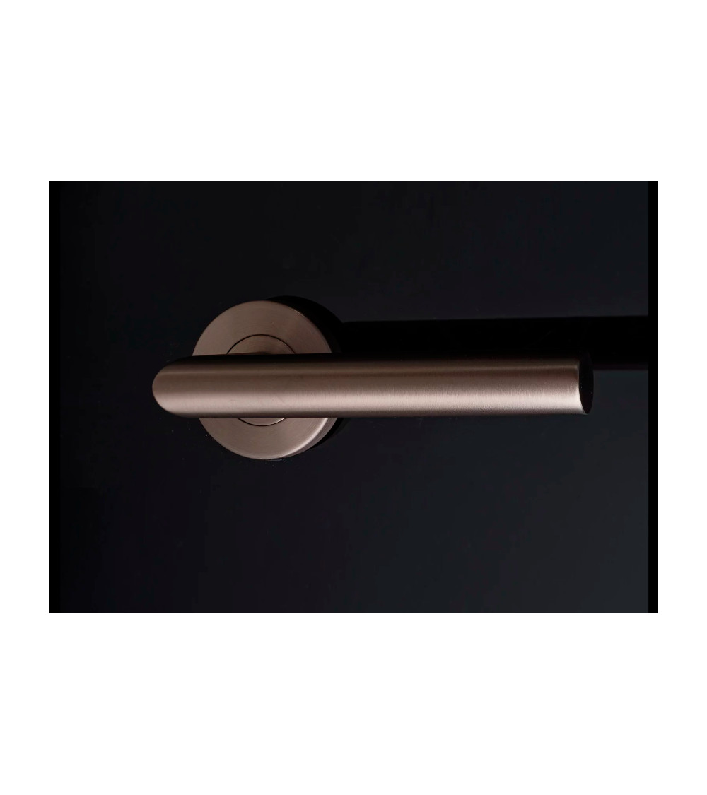 Poignée de porte Altesse bronze PVD, Grade 3 usage intensif