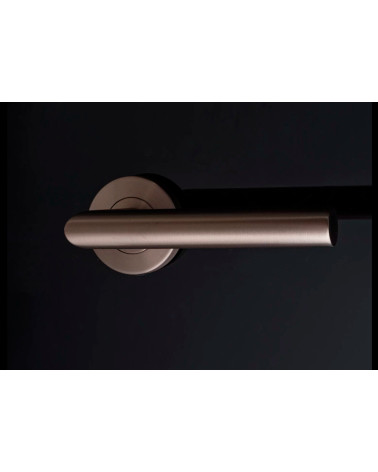 Poignée de porte Altesse bronze PVD, Grade 3 usage intensif