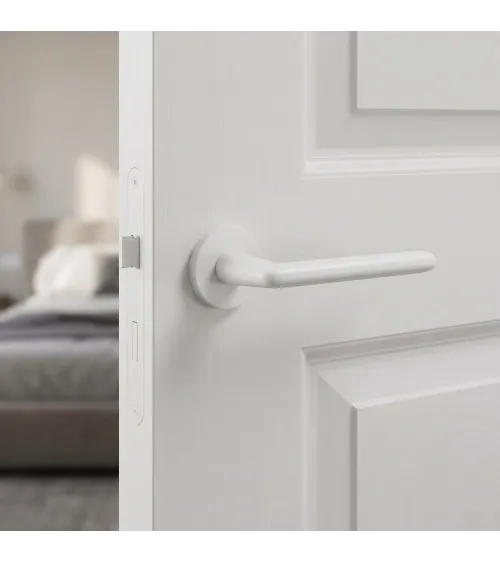 Poignée de porte blanche Spark poignée design