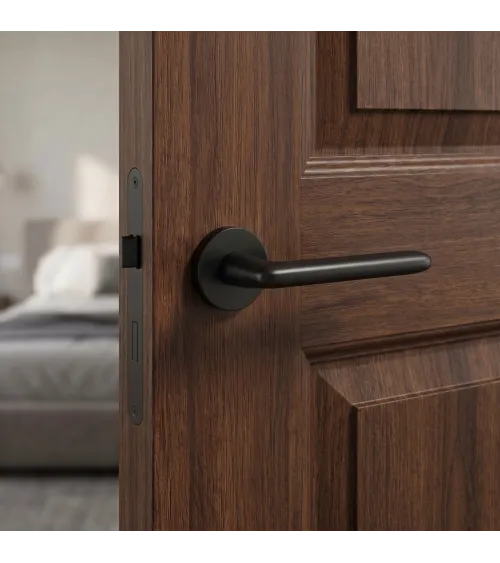 Poignée de porte noire Spark poignée design