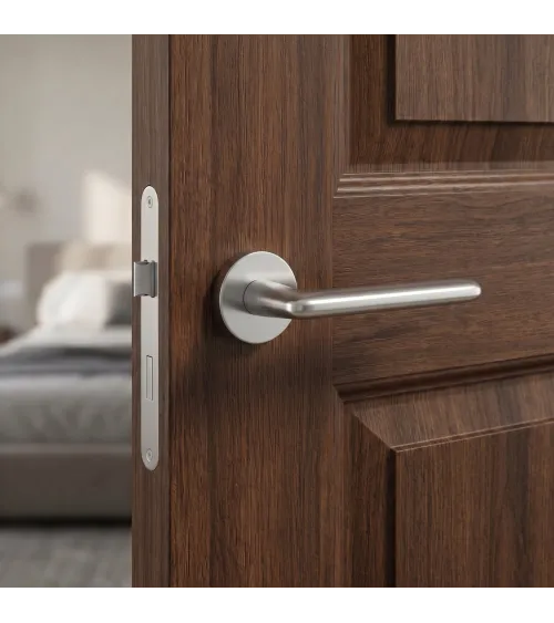 Poignée de porte chrome satiné Spark poignée design