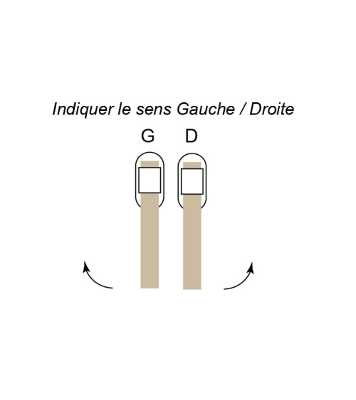 Poignée de fenêtre IRATY en bois de hêtre et métal brossé — Acier inoxydable