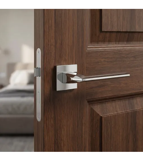 Poignée de porte chrome poli EVER poignée design