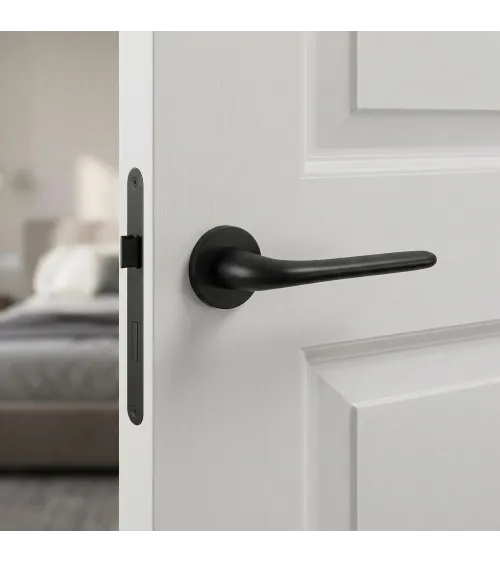 Poignée de porte Noire AZALIA poignée design