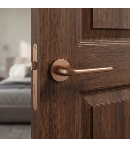 Poignée de porte Cuivre AZALIA poignée design