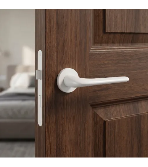 Poignée de porte blanche AZALIA poignée design