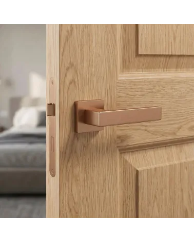 Poignée de Porte Cuivre pour une déco de caractère - Modèle PINA