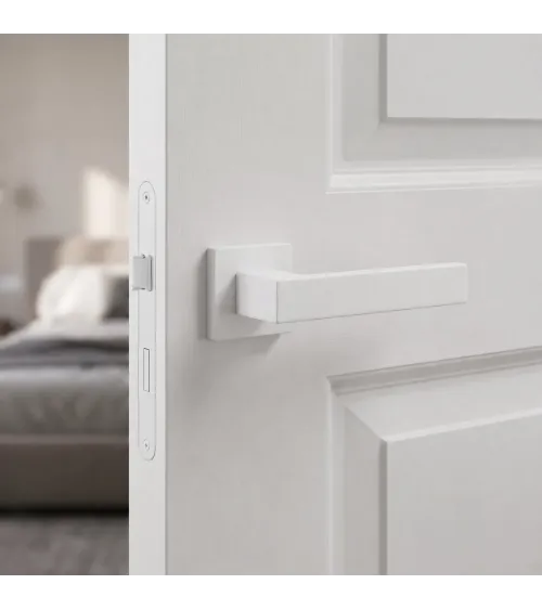 Poignée de porte blanche PINA poignée design