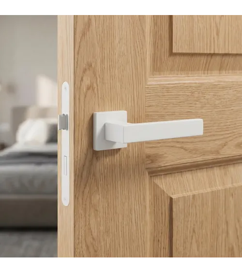 Poignée de porte blanche PINA poignée design