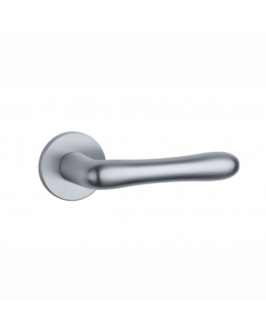 Poignée de porte chrome satiné CYNIA poignée design