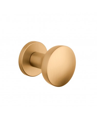 Bouton de porte noir MESA Rond mobile -  poignée design