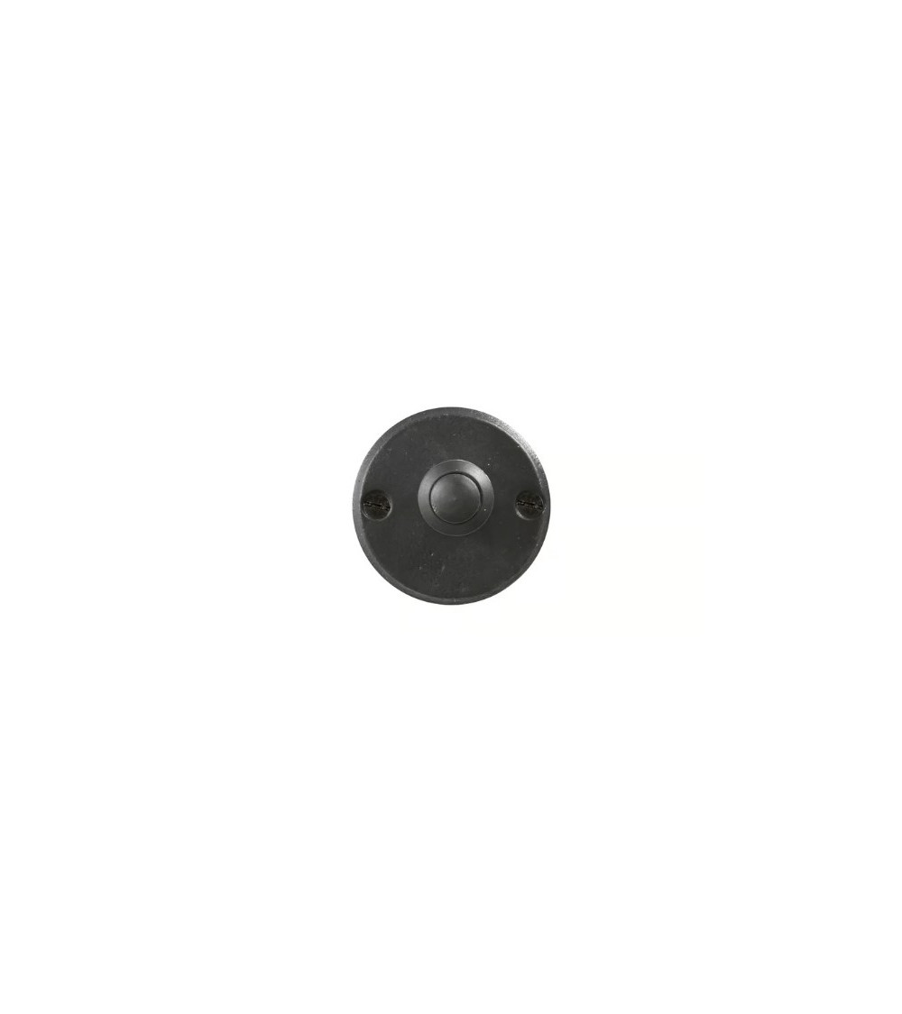Sonnette ronde Dauby Pure en bronze - bouton de sonnette 50R | MillaPoignees